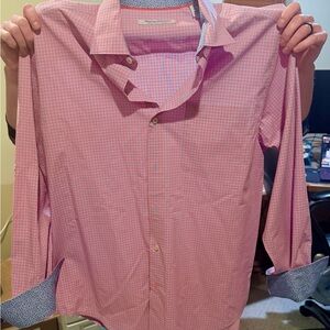 Tommy Bahama Newport Coast Gingham Button-Down – Medium